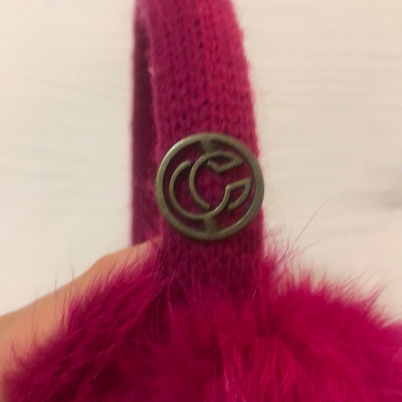 Magenta soft Ear warmers - Picture 3 of 5